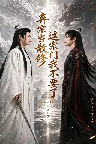 《弃宗当散修，这宗门我不要了真人AI版（105集）（夸克网盘）》短剧封面