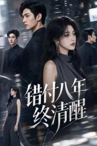 《错付八年终清醒（46集）AI短剧 (2026)》短剧封面