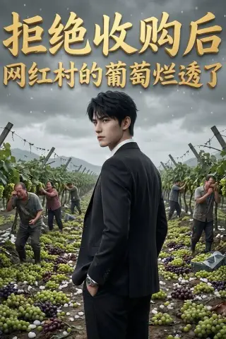 《拒绝收购后，网红村的葡萄烂透了（41集）AI短剧 (2026)》短剧封面