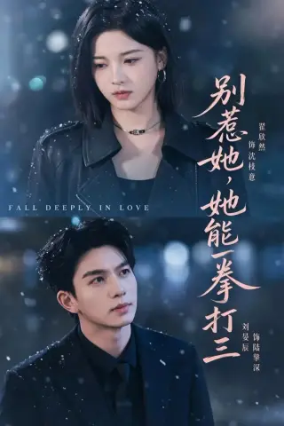 《别惹她，她能一拳打三（77集）刘宴辰＆翟欣然（夸克网盘）》短剧封面