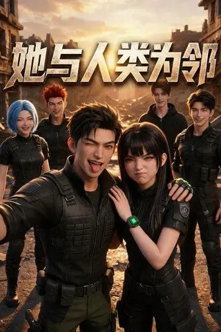 《她与人类为邻（106集）（百度网盘）》短剧封面