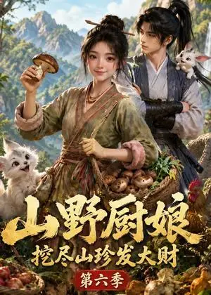 《山野厨娘，挖尽山珍发大财第六季（99集）（夸克网盘）》短剧封面