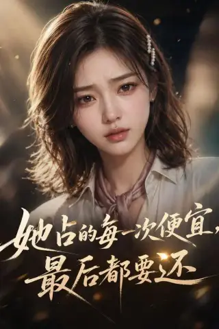 《她占的每一次便宜，最后都要还（53集）AI短剧（夸克网盘）》短剧封面