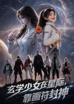 《玄学少女在星际，靠画符封神（84集）（夸克网盘）》短剧封面