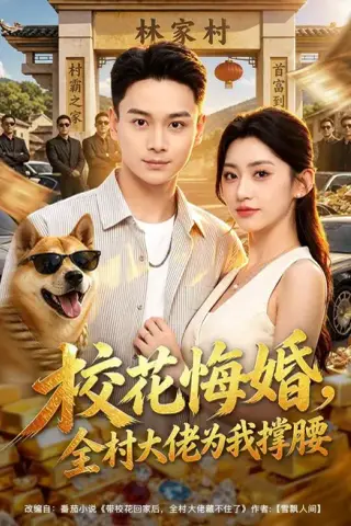 《校花悔婚，全村大佬为我撑腰（79集）范高坡＆王冰星（夸克网盘）》短剧封面
