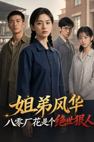 《姐弟风华：八零厂花是个绝世狠人（87集）AI短剧（夸克网盘）》短剧封面