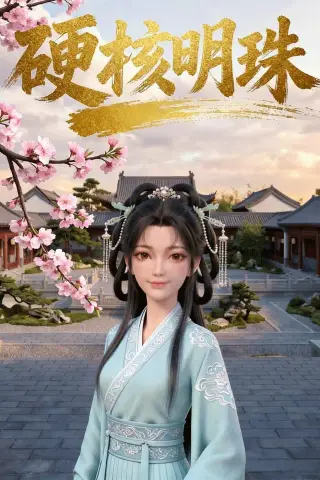 《硬核明珠（60集）（夸克网盘）》短剧封面