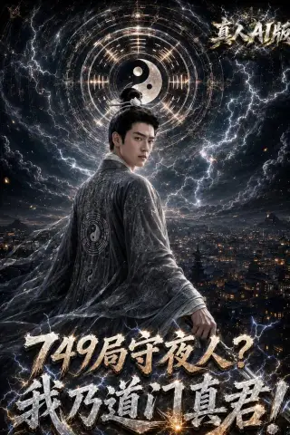 《749局守夜人？我乃道门真君！真人AI版（60集）AI短剧（夸克网盘）》短剧封面