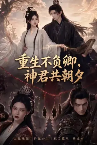 《重生不负卿，神君共朝夕（65集）（夸克网盘）》短剧封面