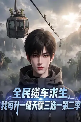 《全民缆车求生，我每升一级天赋三选一第二季（50集）（夸克网盘）》短剧封面