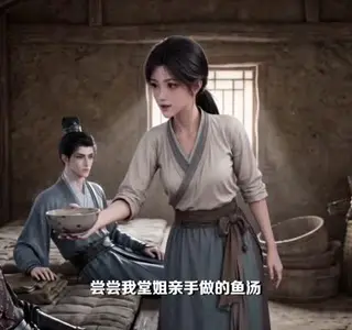 《帝后情谋：捡个储君当烧火丫头（80集）（夸克网盘）》短剧封面