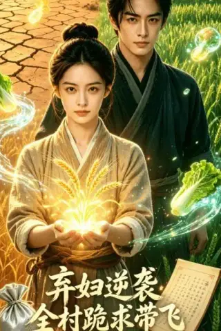 《弃妇逆袭：全村跪求带飞（35集）AI短剧（夸克网盘）》短剧封面
