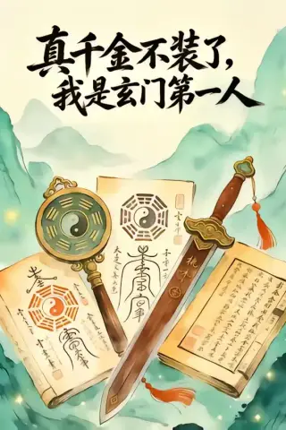 《真千金不装了，我是玄门第一人（62集）赵文豪＆曹璐（夸克网盘）》短剧封面