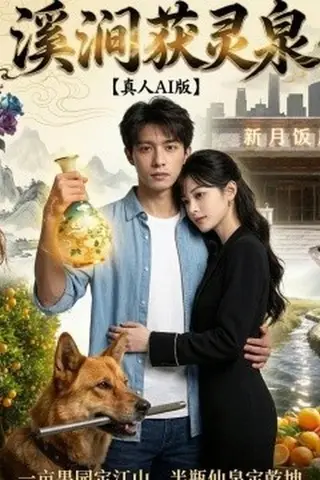 《溪涧获灵泉真人AI版（121集）Ai短剧（百度网盘）》短剧封面