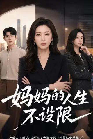 《妈妈的人生不设限（55集）AI短剧（夸克网盘）》短剧封面