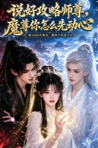 《说好攻略师尊，魔尊你怎么先动心（40集）（夸克网盘）》短剧封面