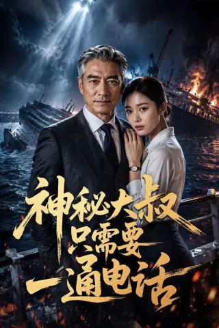 《神秘大叔只需要一通电话（35集）（夸克网盘）》短剧封面