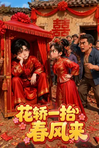 《花轿一抬春风来（50集）（夸克网盘）》短剧封面