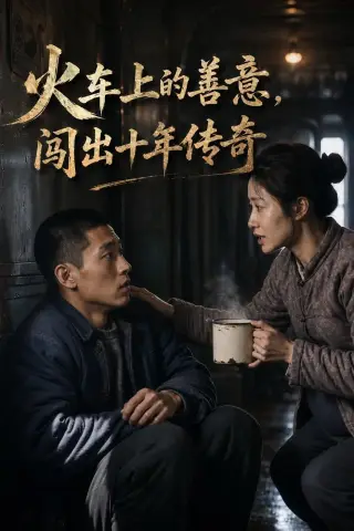 《火车上的善意，闯出十年传奇（60集）AI短剧（夸克网盘）》短剧封面
