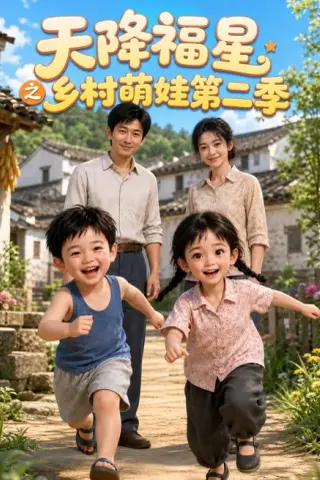 《天降福星之乡村萌娃第二季（85集）AI短剧（夸克网盘）》短剧封面
