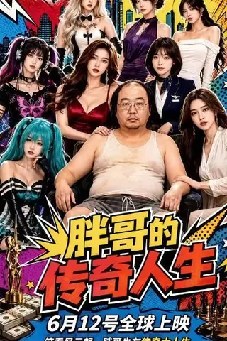 《AI擦边短剧：胖哥的传奇人生 第一季（迅雷网盘）》短剧封面