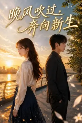 《晚风吹过，奔向新生（35集）AI短剧（夸克网盘）》短剧封面