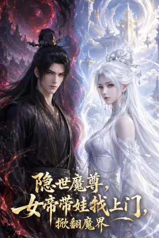 《隐世魔尊，女帝带娃找上门，掀翻魔界（110集）AI短剧 (2026)》短剧封面