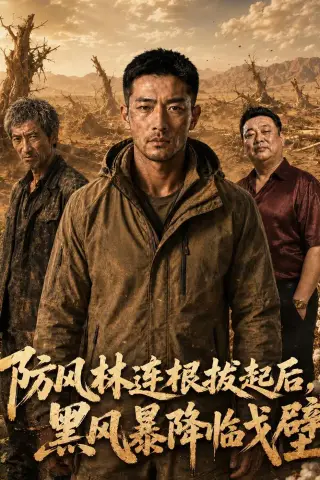 《防风林连根拔起后，黑风暴降临戈壁（69集）AI短剧（夸克网盘）》短剧封面