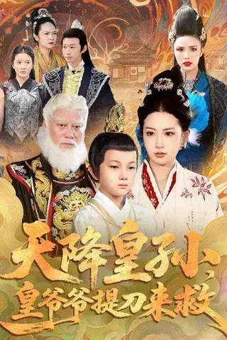 《天降皇孙，皇爷爷提刀来救（90集）梅瑞滢＆李仲桓》短剧封面