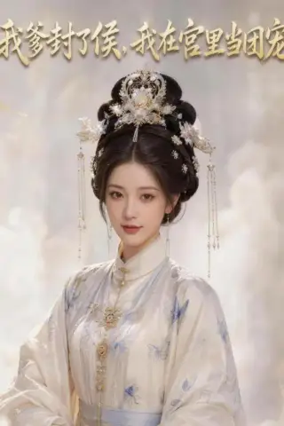 《我爹封了侯，我在宫里当团宠（76集）（夸克网盘）》短剧封面