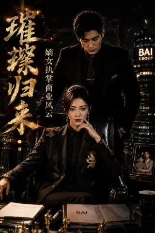 《璀璨归来：嫡女执掌商业风云（70集）Ai短剧（夸克网盘）》短剧封面