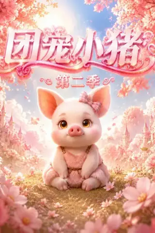 《团宠小猪第二季（62集）AI短剧 (2026)》短剧封面