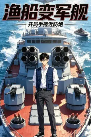 《渔船变军舰：开局手搓近防炮（45集）动漫（夸克网盘）》短剧封面