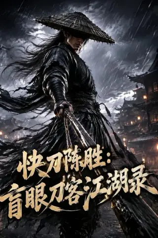 《快刀陈胜：盲眼刀客江湖录（117集）（夸克网盘）》短剧封面