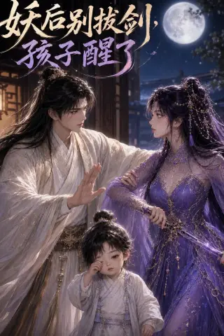 《妖后别拔剑，孩子醒了（32集）（夸克网盘）》短剧封面
