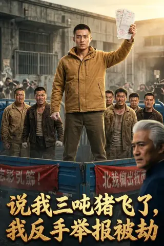 《说我三吨猪飞了，我反手举报被劫（41集）Ai短剧（夸克网盘）》短剧封面