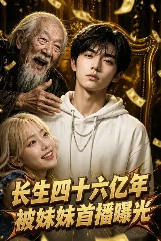 《长生四十六亿年，被妹妹首播曝光（80集）》短剧封面