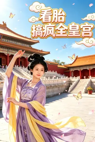《看胎搞疯全皇宫（30集）（夸克网盘）》短剧封面