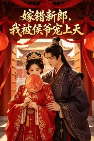 《嫁错新郎，我被侯爷宠上天（44集）AI短剧 (2026)》短剧封面