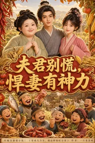《夫君别慌，悍妻有神力（100集）AI短剧 (2026)》短剧封面
