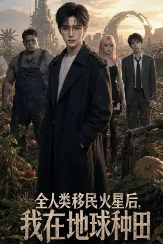 《全人类移民火星后，我在地球种田（70集）（夸克网盘）》短剧封面