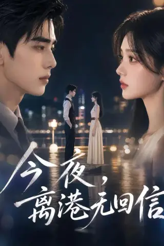《今夜，离港无回信（40集）（夸克网盘）》短剧封面