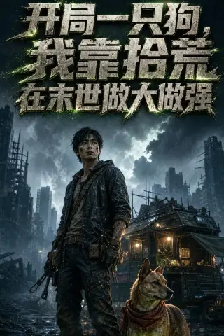 《开局一只狗，我靠拾荒在末世做大做强（23集）AI短剧（夸克网盘）》短剧封面