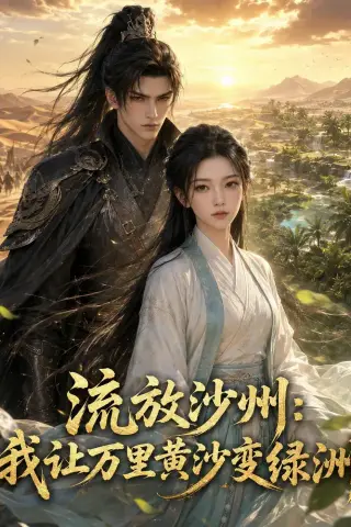 《流放沙洲：我让万里黄沙变绿洲（67集）AI短剧 (2026)》短剧封面