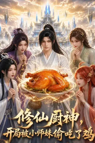 《修仙厨神，开局被小师妹偷吃了鸡（81集）（夸克网盘）》短剧封面