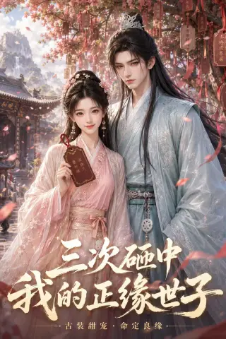 《三次砸中我的正缘世子（26集）（夸克网盘）》短剧封面
