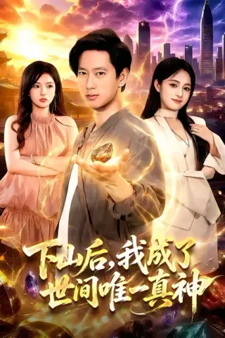 《下山后，我成了世间唯一真神（101集）张子安＆朱艺莉（百度网盘）》短剧封面
