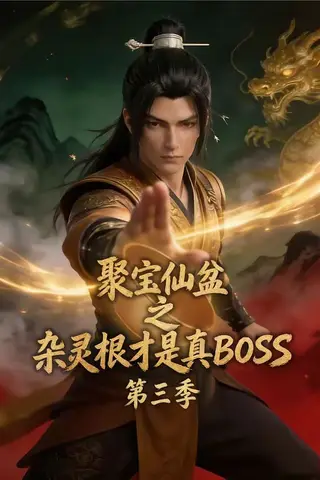 《聚宝仙盆之杂灵根才是真BOSS第三季（119集）（百度网盘）》短剧封面