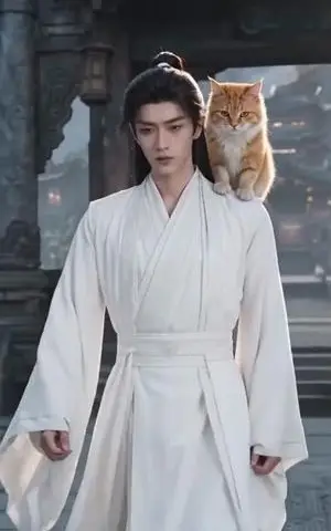 《傲娇猫猫今天也想恢复人形（72集）（夸克网盘）》短剧封面