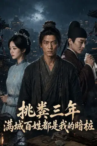 《挑粪三年，满城百姓都是我的暗桩（33集） AI短剧（夸克网盘）》短剧封面